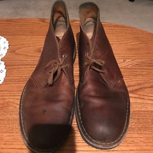 Clarks Men’s Desert Boot Beeswax Brown Leather